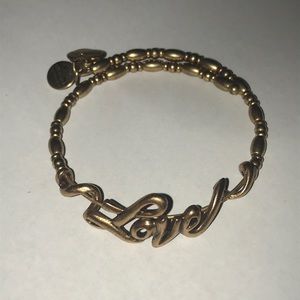 Women’s Alex & Ani Love Charm Bracelet